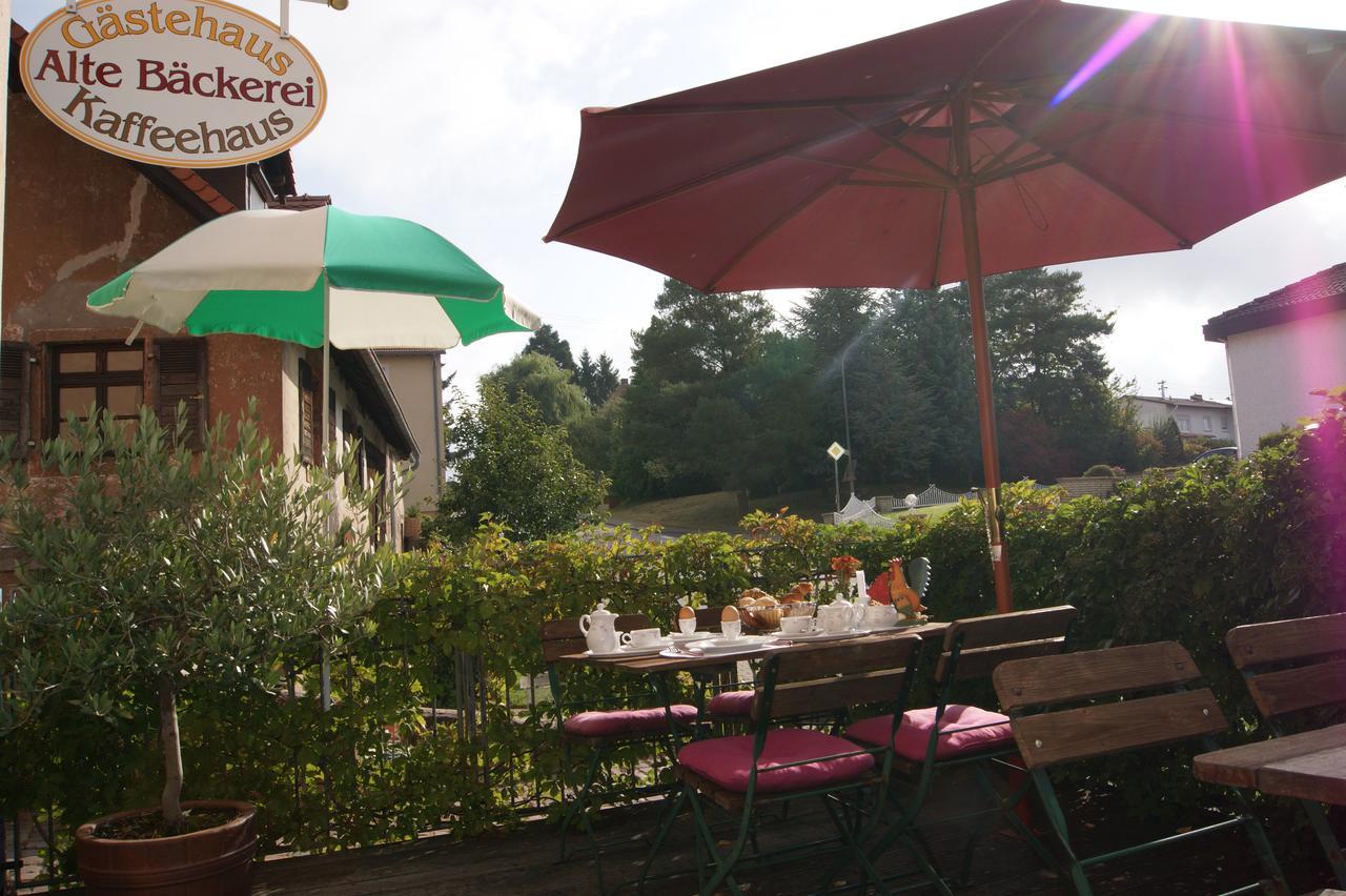 Gaestehaus 'Alte Baeckerei' Kaffeehaus Großbundenbach エクステリア 写真