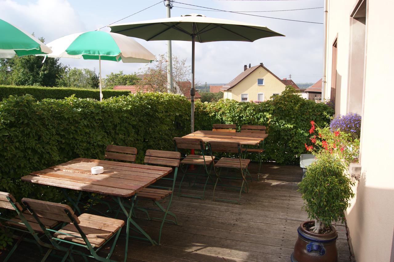 Gaestehaus 'Alte Baeckerei' Kaffeehaus Großbundenbach エクステリア 写真